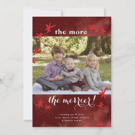 Hoe meer de kerstkaart van Merrier Kaart