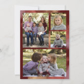 Hoe meer de kerstkaart van Merrier Kaart (Achterkant)