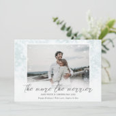 Hoe meer de loutere zwangerschapsaankondiging aankondiging (Staand voorkant)