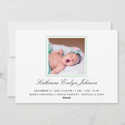 Hoe meer de Merrier | Baby Multi Photo Red Berry Feestdagenkaart (Achterkant)