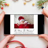 Hoe meer de Merrier Photo New Baby Feestdagenkaart