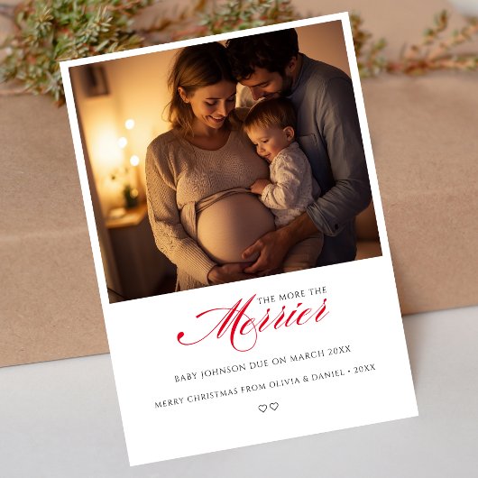 Hoe meer de Merrier Red Baby aankondiging