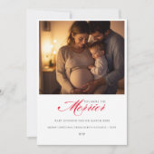 Hoe meer de Merrier Red Baby aankondiging (Voorkant)