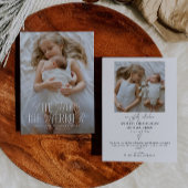 Hoe meer de Merrier vakantiegeboorte Aankondiging