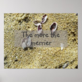 Hoe meer de verergering van het gezegde poster (Voorkant)
