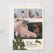 Hoe meer de zwangerschap van de Merrier Feestdagenkaart (Voorkant)