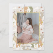 Hoe meer de zwangerschap van de Merrier Feestdagenkaart (Achterkant)