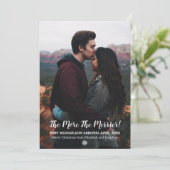 Hoe meer de zwangerschap van de Merrier Feestdagenkaart (Staand voorkant)