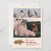 Hoe meer de zwangerschap van de Merrier Feestdagenkaart (Voorkant)