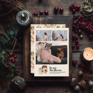 Hoe meer de zwangerschap van de Merrier Feestdagenkaart