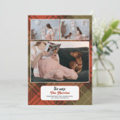 Hoe meer de zwangerschap van de Merrier Feestdagenkaart (Staand voorkant)