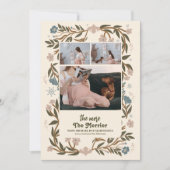 Hoe meer de zwangerschap van de Merrier Feestdagenkaart (Voorkant)