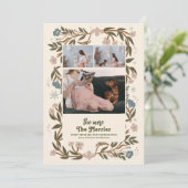 Hoe meer de zwangerschap van de Merrier Feestdagenkaart (Staand voorkant)