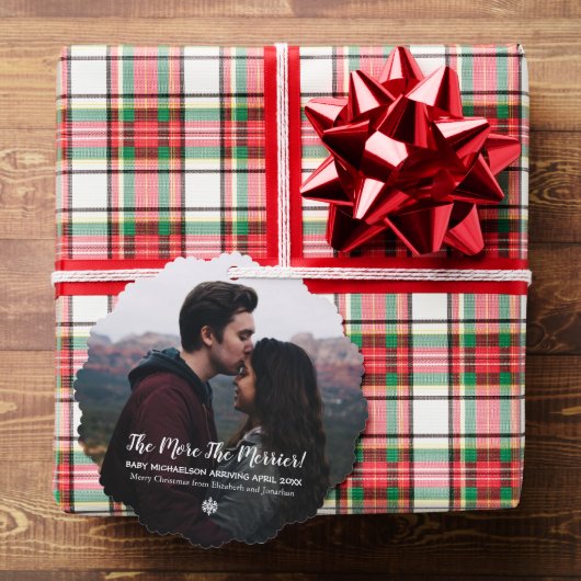 Hoe meer de zwangerschap van de Merrier Ornament Kaart (Insitu (Geschenk))