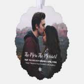 Hoe meer de zwangerschap van de Merrier Ornament Kaart (Links)