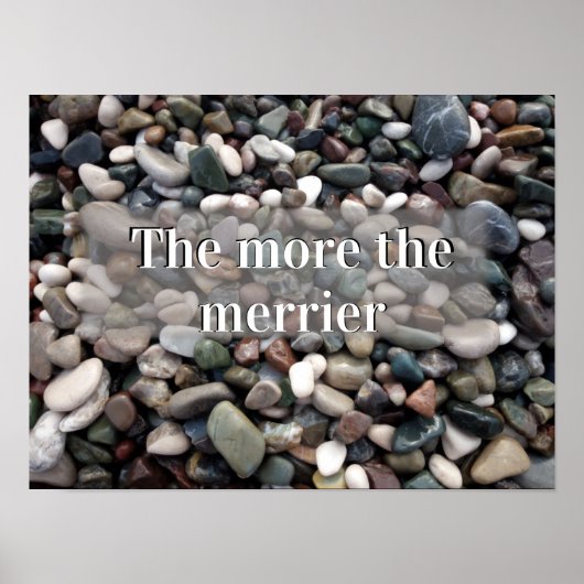 Hoe meer het motivatie poster van het gezegde van  (Voorkant)