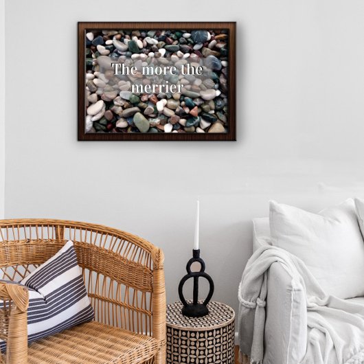 Hoe meer het motivatie poster van het gezegde van 