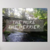 Hoe meer het poster van de merrier proverb bridge (Voorkant)