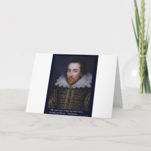 "Hoe Meer Ik Geef" Shakespeare Liefdescitaat Cadea Kaart