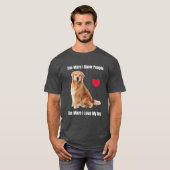 Hoe meer ik mensen ken, hoe meer ik hou van mijn g t-shirt (Voorkant volledig)