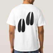 Hoe meer ik mensen ontmoet, hoe meer ik van GOATS T-shirt (Achterkant)