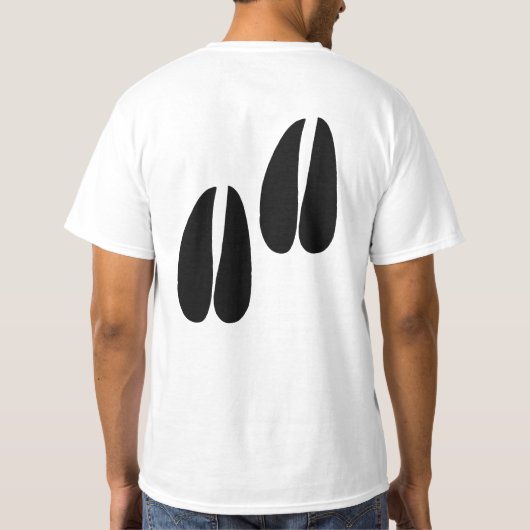 Hoe meer ik mensen ontmoet, hoe meer ik van GOATS T-shirt (Achterkant)