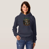 Hoe meer ik mijn hond leuk vind hoodie (Voorkant volledig)
