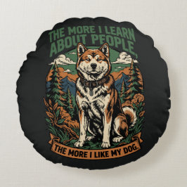 Hoe meer ik mijn hond leuk vind rond kussen