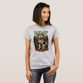 Hoe meer ik mijn hond leuk vind t-shirt (Voorkant volledig)