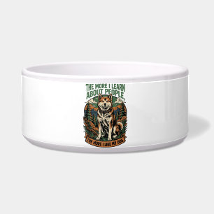 Hoe meer ik mijn hond leuk vind voerbakje
