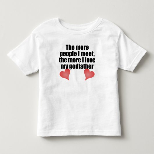 Hoe meer ik van mijn god hou kinder shirts (Voorkant)