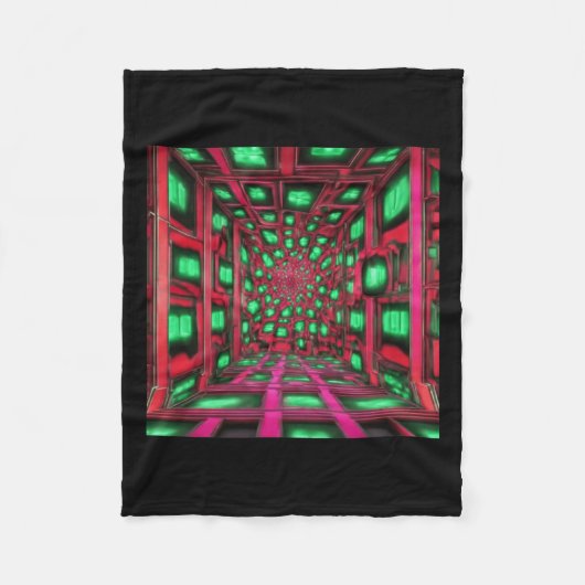 Hoe meer je kijkt, hoe meer je ziet fleece deken (Voorkant)