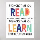 Hoe meer je Kinder Room Boho Poster leest (Voorkant)