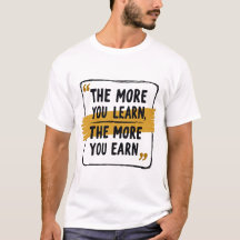 Hoe meer je leert, hoe meer je verdient - motivati