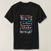 Hoe meer je leest t-shirt (Design voorkant)
