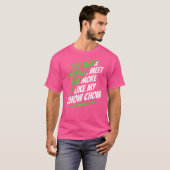 Hoe meer mensen ik ontmoet hoe ik hoe grappig hoe t-shirt (Voorkant volledig)