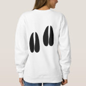 Hoe meer mensen ik ontmoet, hoe meer ik van GOATS  Trui (Achterkant)