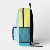 Hoe meer we leren.. bedrukte rugzak (Rechts)