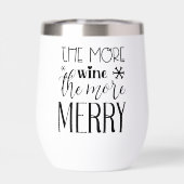 Hoe meer wijn, hoe vrolijker de vakantie (Achterkant)