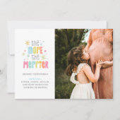 Hoe meer zielen hoe meer vreugd Foto Vakantie Zwan Aankondiging (Voorkant)