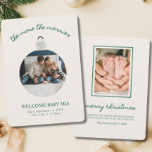 Hoe meer zielen hoe meer vreugd kerst baby aankond