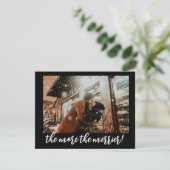 Hoe meer zielen, hoe meer vreugd Kerst Zwangerscha Feestdagenkaart (Staand voorkant)