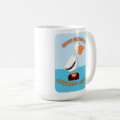 Hoe Meeuwen Het Pelikaan Grappig Toon Slogan Koffiemok (Voorkant rechts)