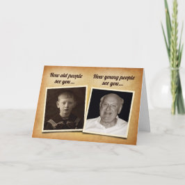 Hoe mensen je grappige Birthday Kaart zien voor he