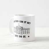 Hoe moeilijk kan het zijn? Jongens doen het Koffiemok (Voorkant links)