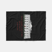 Hoe moeilijk kunnen jongens het doen Kamala Harris Fleece Deken (Voorkant (Horizontaal))