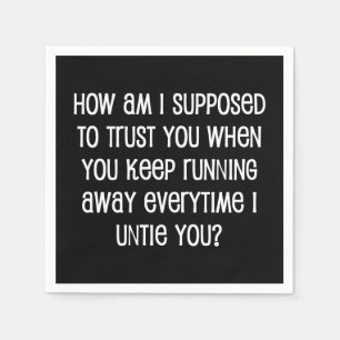 Hoe moet ik je vertrouwen? servet