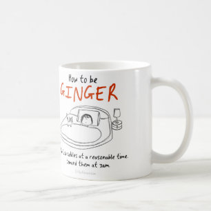 Hoe moet je een kat zijn? Ginger Koffiemok
