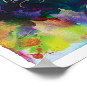 Hoe mooi de bladeren, afdrukken, 17 x 12 inch poster (Hoek)