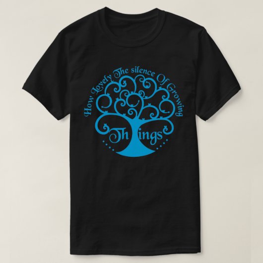 hoe mooi het stilzwijgen van de groei 6 t-shirt (Design voorkant)
